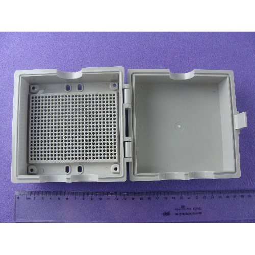 Caja de caja de ABS caja de conexiones de pcb de plástico caja de conexiones a prueba de explosiones IP65 PWP649 con tamaño 130 * 130 * 65 mm